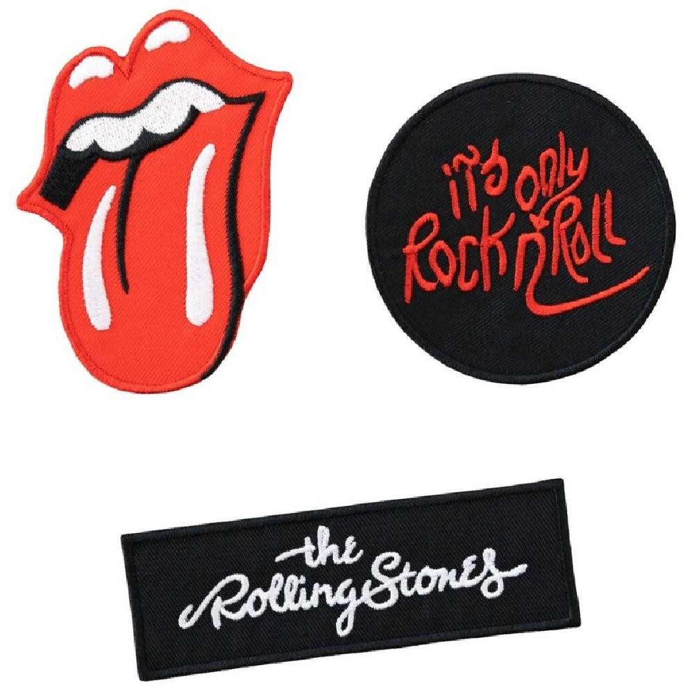 Grupo Erik Merchandise-Figur Rolling Stones 3 set patch