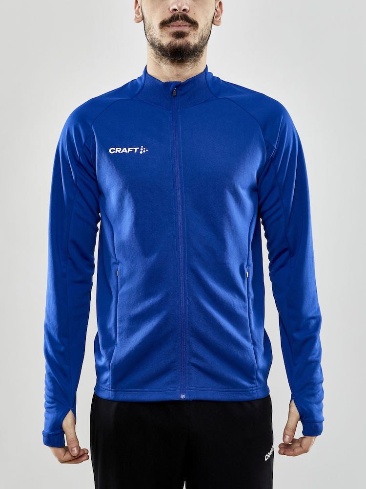 Craft Trainingsjacke Evolve Full Zip - strapazierfähige Mid-Layer-Jacke aus Stretchmaterial