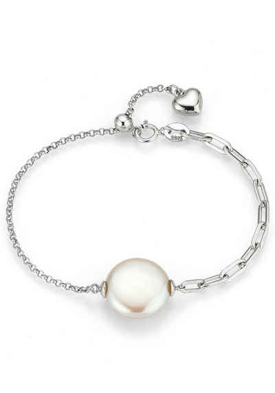 Firetti Perlenarmband Schmuck Geschenk Armschmuck Armkette Perle, Made in Germany - mit Süßwasserzuchtperle