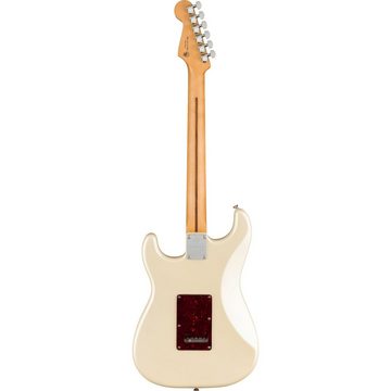 Fender E-Gitarre, Player Plus Stratocaster MN Olympic Pearl - E-Gitarre