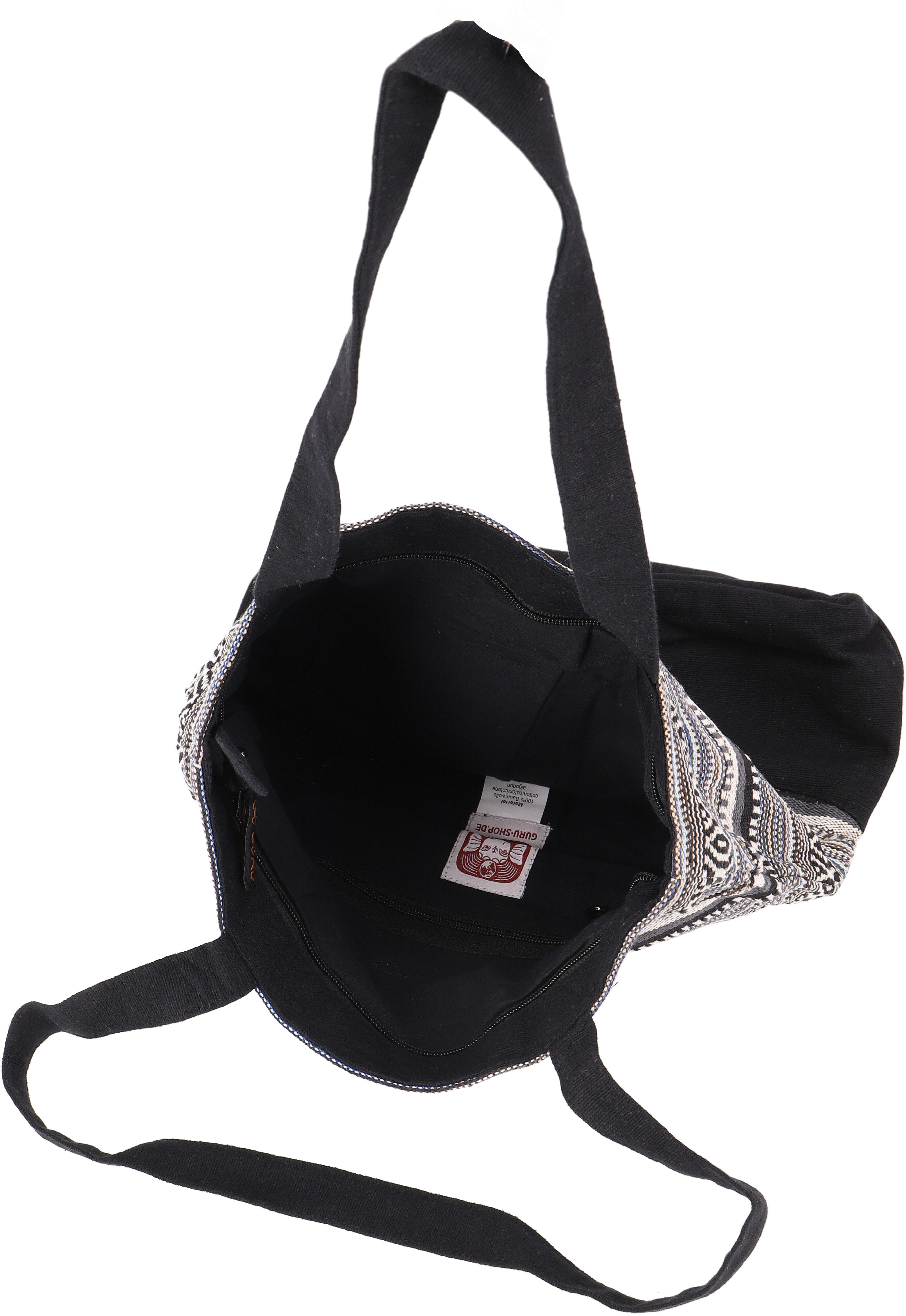 Guru-Shop Schultertasche Ethno Shopper Tasche, stabile Einkaufstasche,..