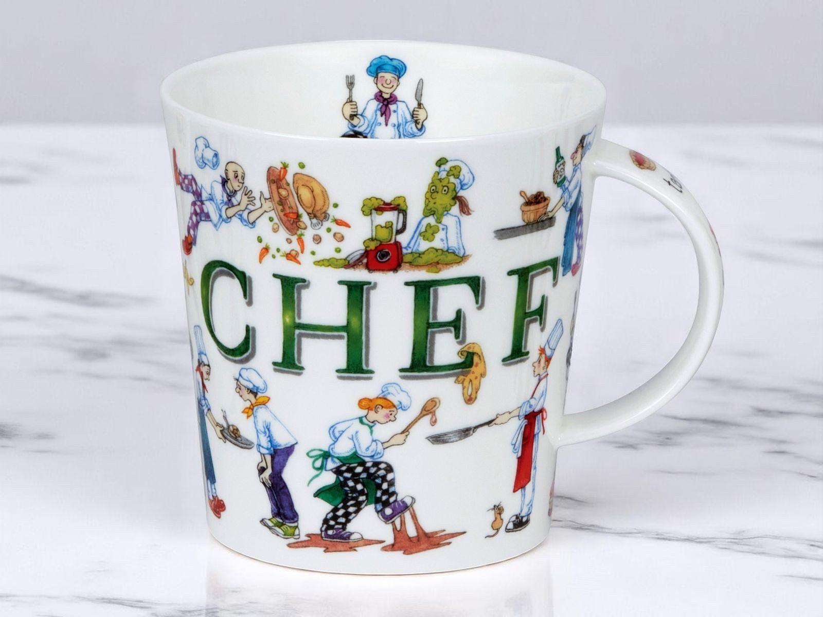 Dunoon Tasse Becher Cairngorm My Coffee Mug 0,48l Fine Bone China Porzellan 480 ml, 1-tlg., Porzellan, Spülmaschinengeeignet