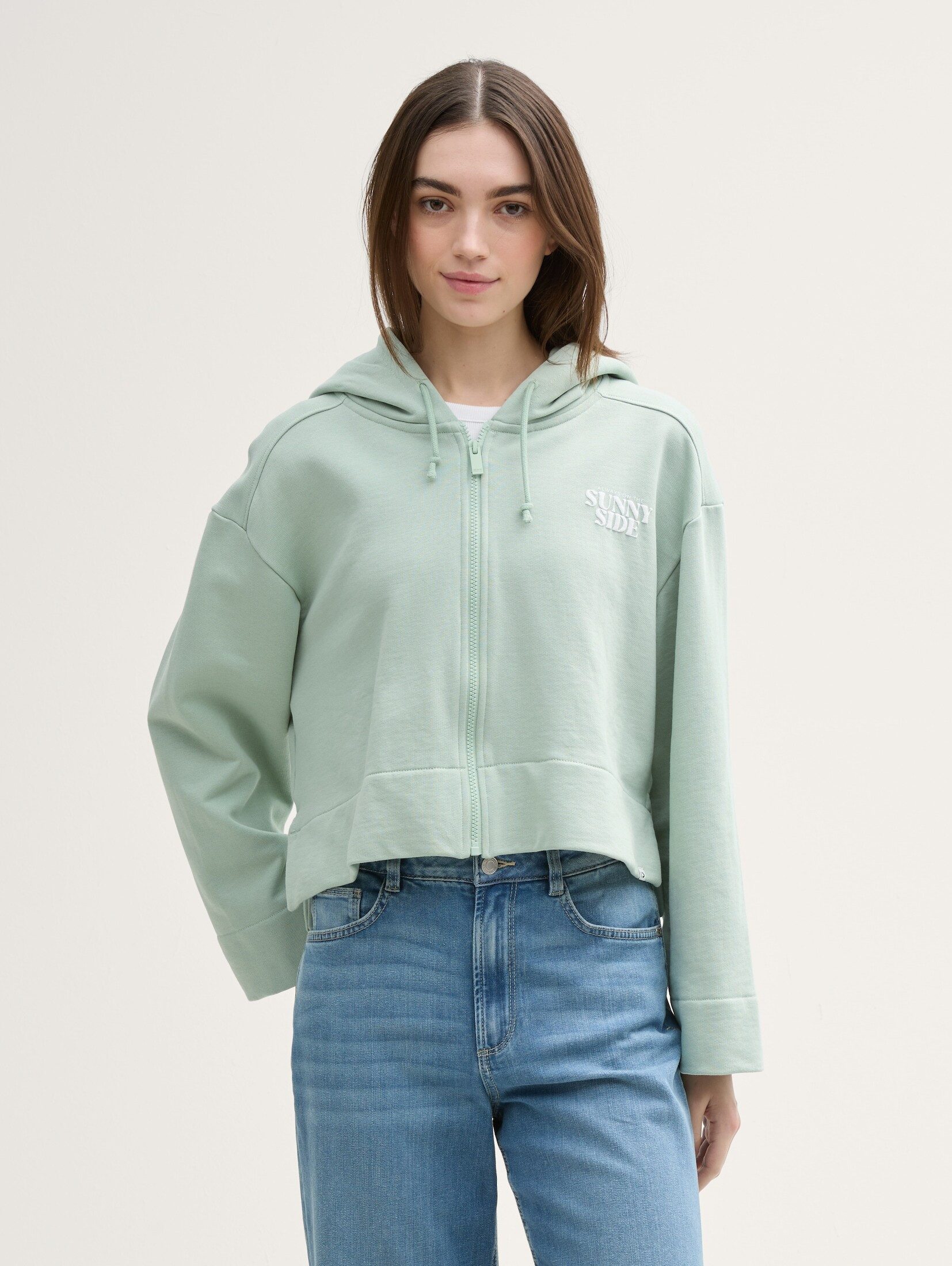 TOM TAILOR Denim Sweatjacke Oversize Hoodie günstig online kaufen