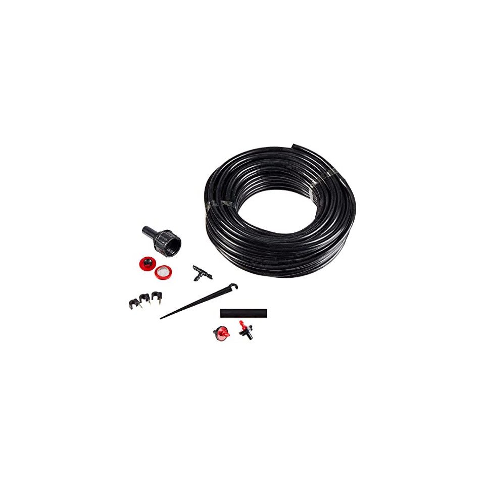 Garden Pleasure Bewässerungssystem Pflanzenbewässerungsset 71-teilig mit 23m Schlauch, Tropfbewässerung