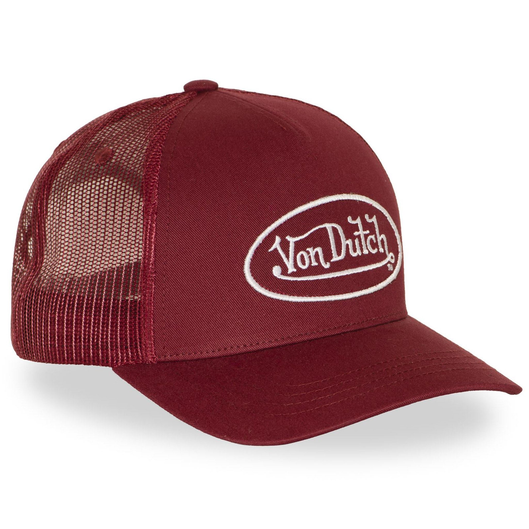 Von Dutch Trucker Cap Von Dutch Originals Trucker Cap - CALIFORNIA Twill Embroidery (Basecap, Basecap, Meshcap, Trucker Kappe)