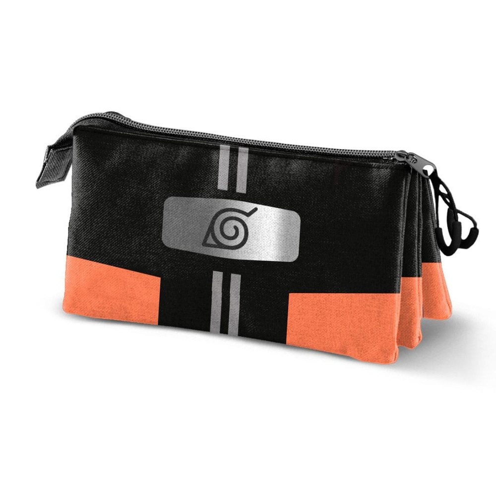 Naruto Shippuden Federmäppchen – Offizielles Lizenziertes Etui Mit Reißverschluss & Mesh-Optik, Für Schule & Freizeit – Cooles Anime-Utensilo Für Jungs Und Mädchen