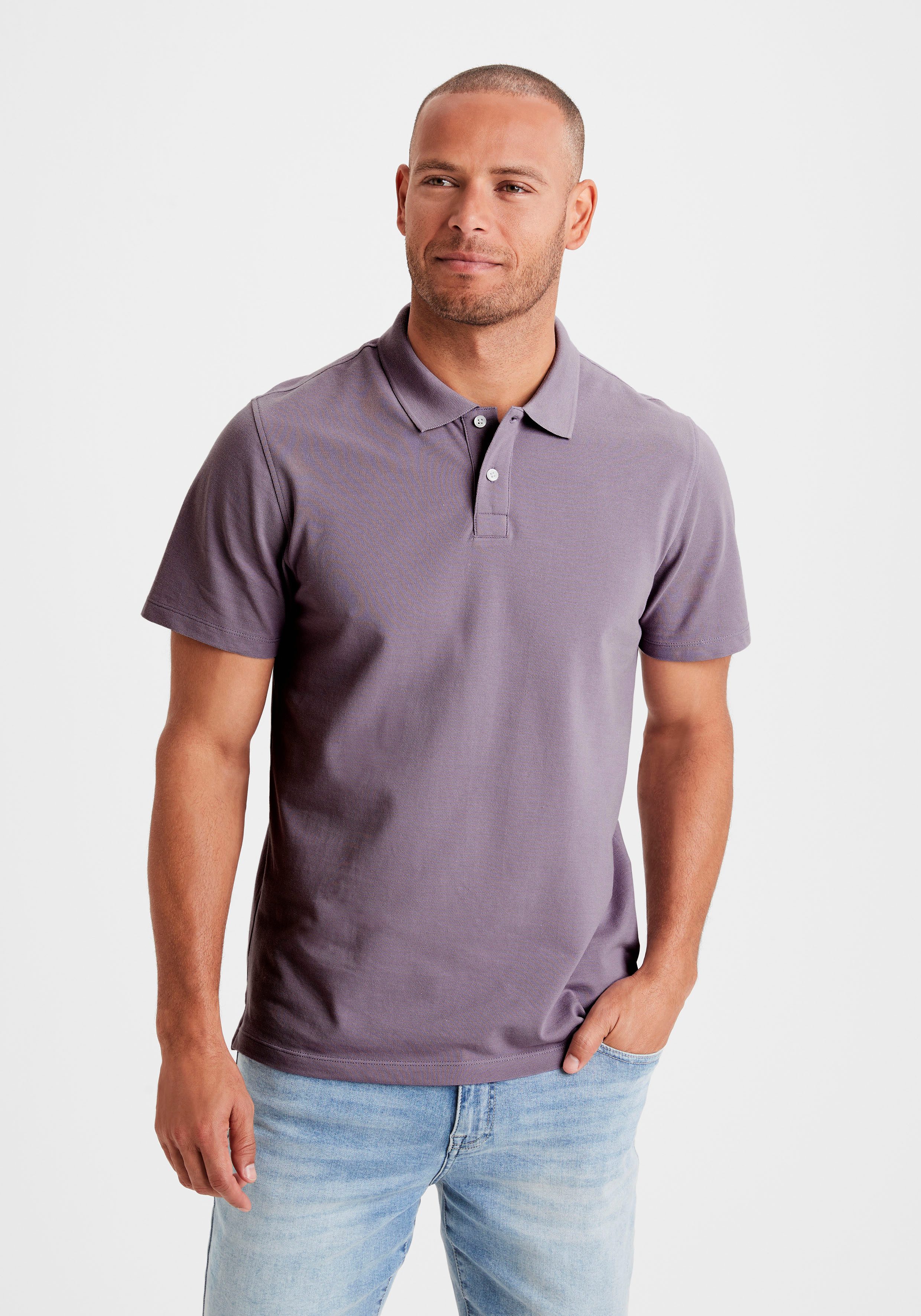 Beachtime Poloshirt Kurzarm, Shirt mit Polokragen, günstig online kaufen