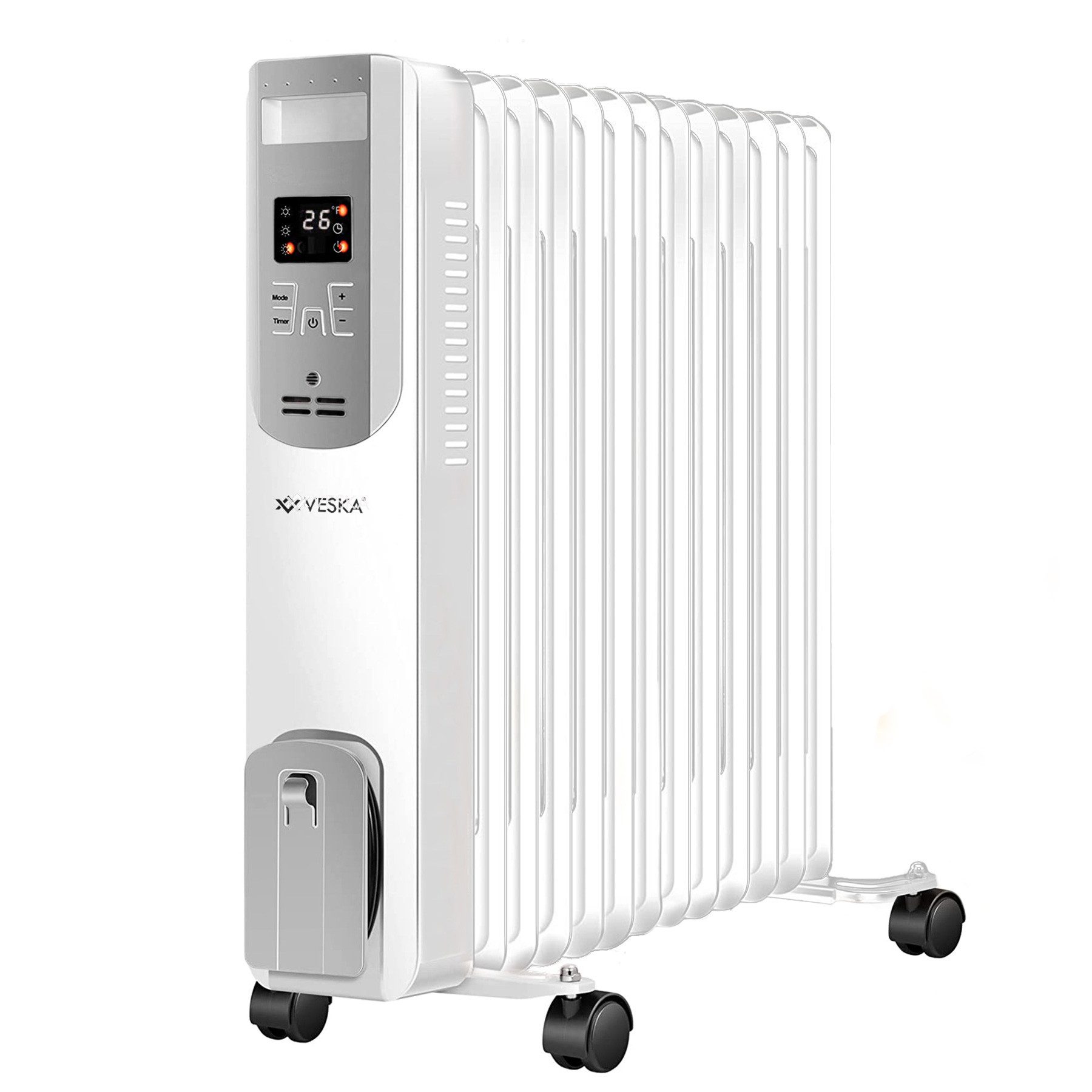 VESKA Heizkörper Ölradiator 2500W 