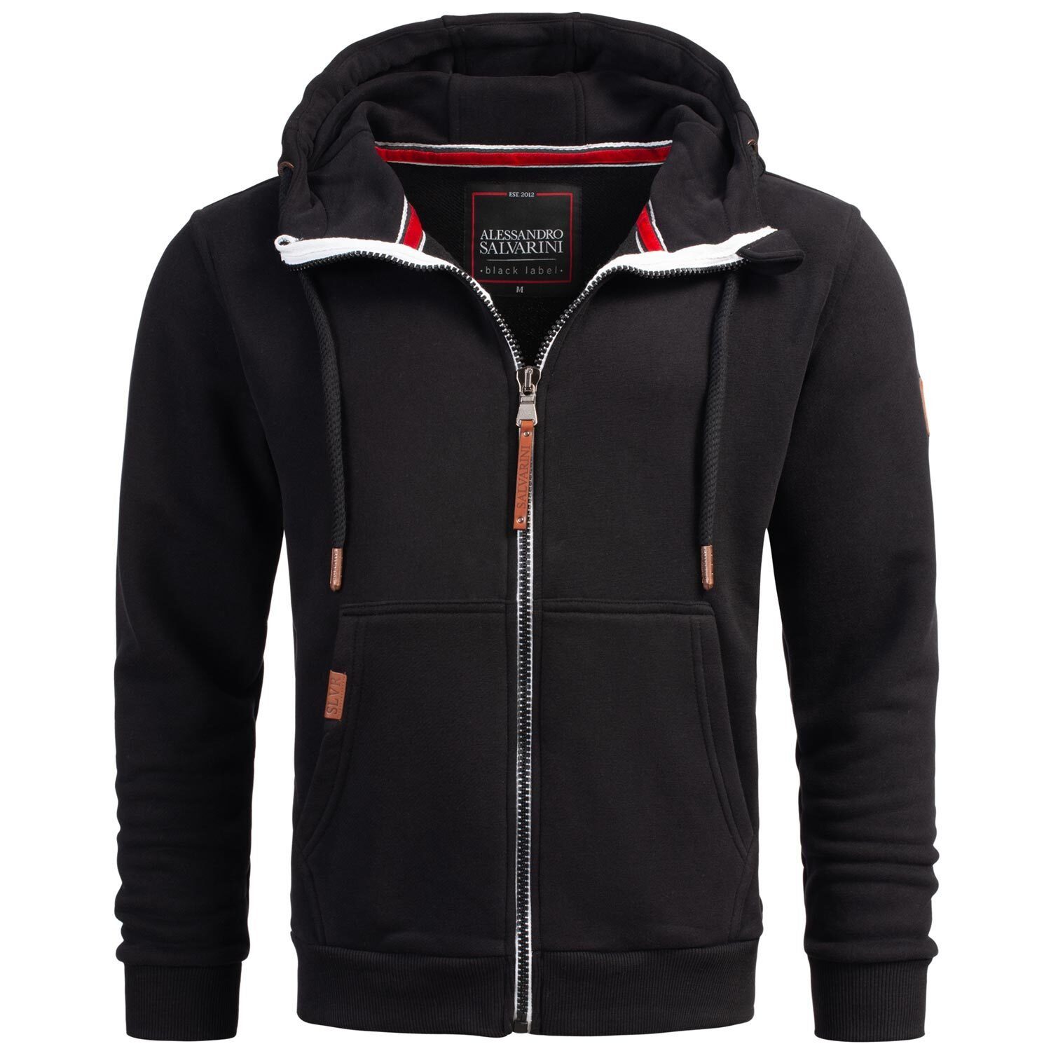 Alessandro Salvarini Sweatjacke ASGeenio mit hohem Kragen – Bild 2 von 5