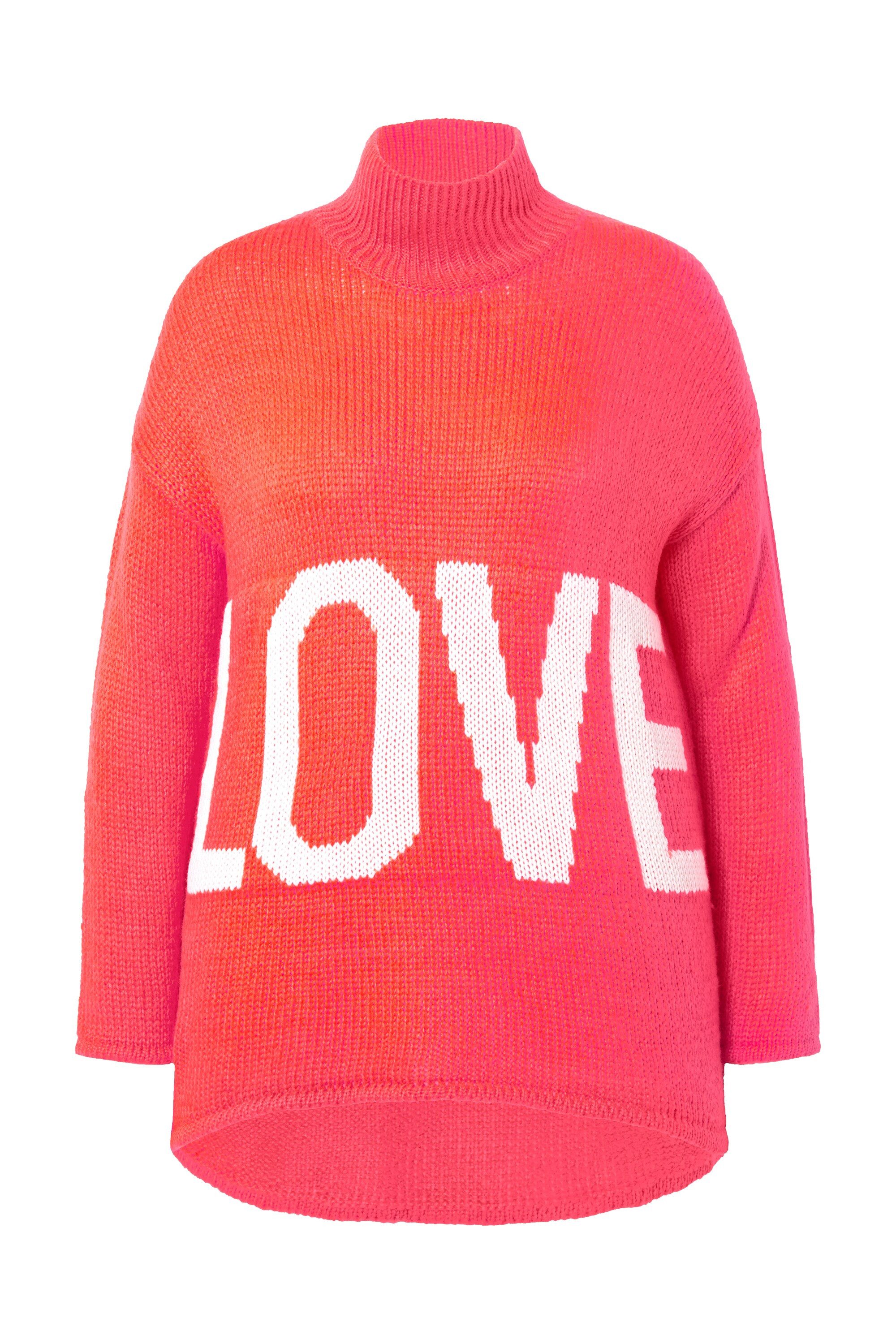 Angel of Style Strickpullover Pullover A-Linie LOVE-Schriftzug günstig online kaufen