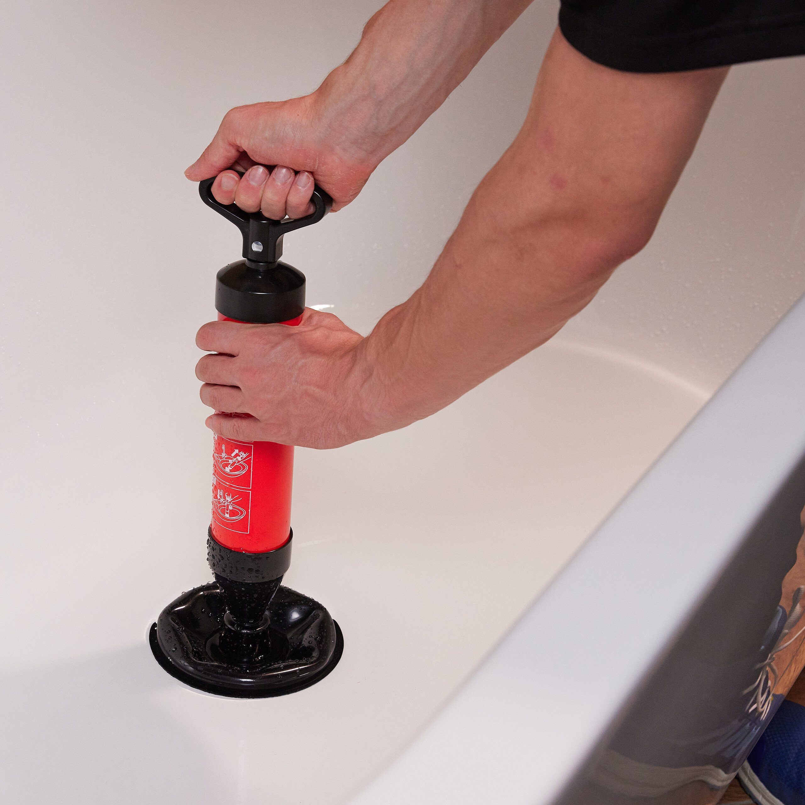 relaxdays drain cleaning pump, L: 15 cm