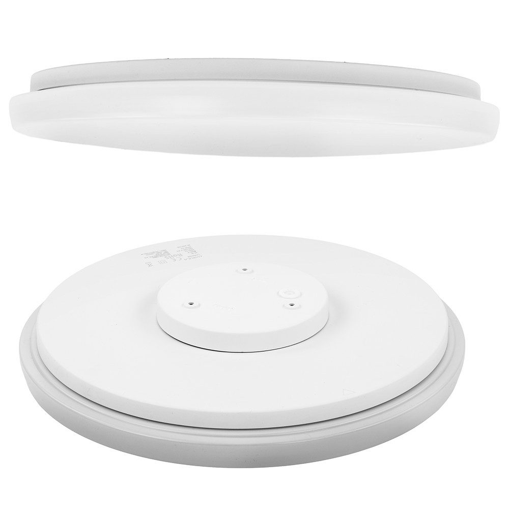 LUXULA Aufbauleuchte LUXULA LED Deckenleuchte 12 W 4000 K Neutralweiß Weiß, LED fest integriert, Neutralweiß