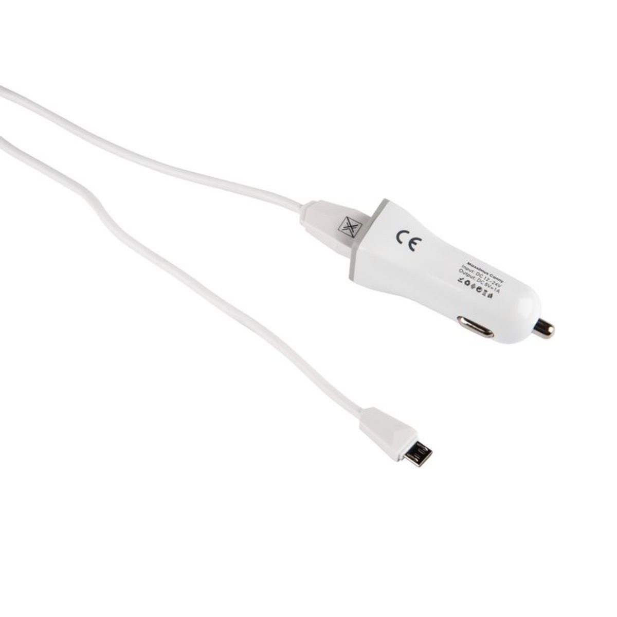 Maxximus Auto-Ladegerät Maxximus Canny 1A + Micro USB Smartphone-Ladegerät