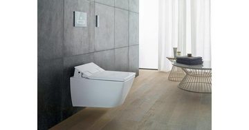 Duravit Bidet Wand-WC VERO AIR RIMLESS tief, 370x570mm weiß weiß