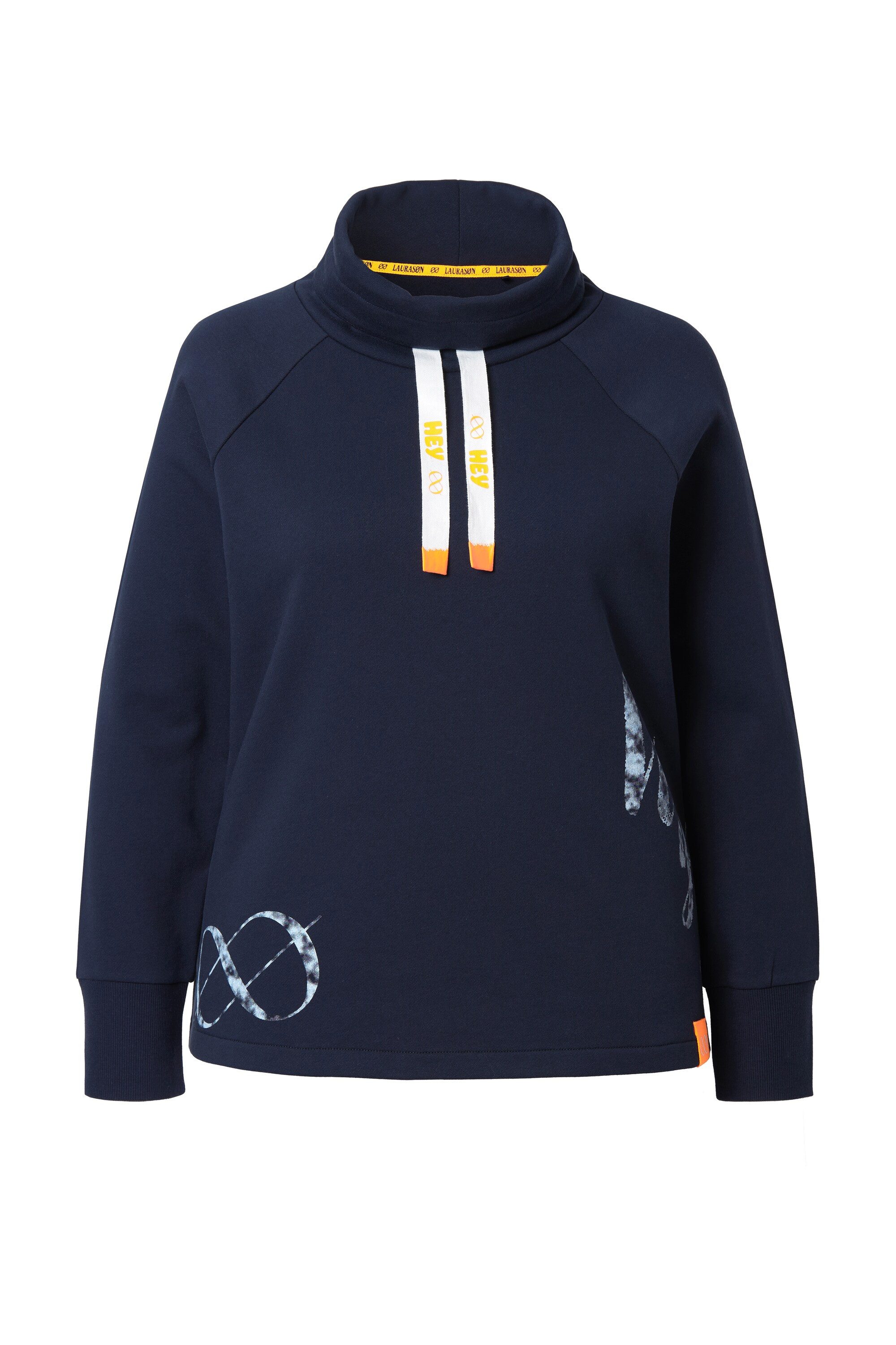 Laurasøn Sweatshirt Sweatshirt mit Stehkragen Langarm günstig online kaufen