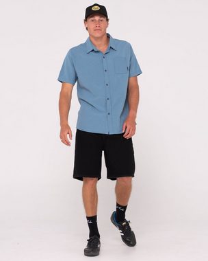 Rusty Leinenhemd Overtone Short Sleeve Linen Shirt