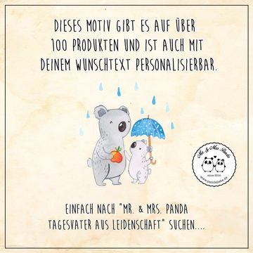 Mr. & Mrs. Panda Tragetasche Tagesvater Leidenschaft - Sky Blue - Geschenk, Beuteltasche, Jutebeut (1-tlg), Modisches Design