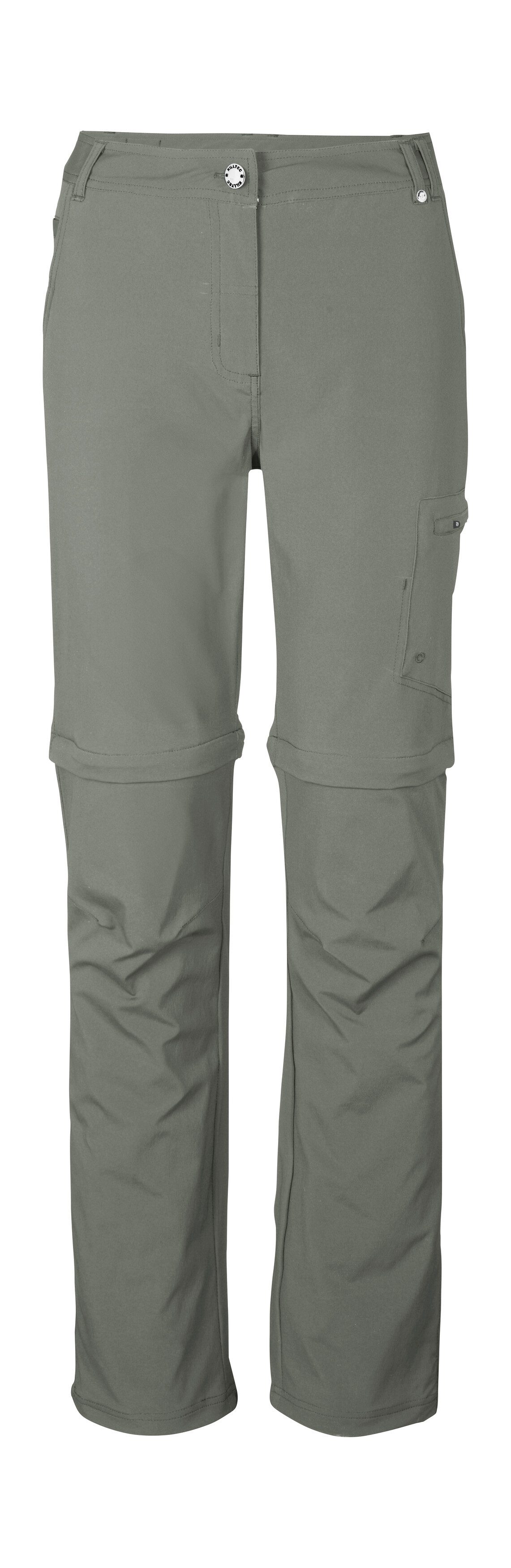 Killtec Zip-off-Hose KOS 5 WMN PNTS Abzippbare, wasserabweisende Funktionshose mit Stretch und Taschen