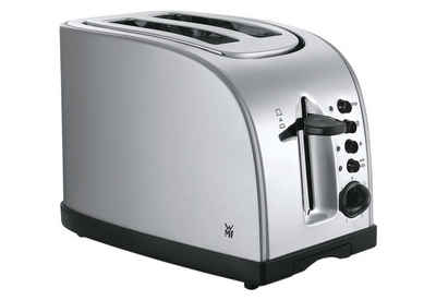 WMF Toaster STELIO, 2 kurze Schlitze, für 2 Scheiben, 900 W, herausnehmbare Krümelschublade, integrierte Brotzentrierung