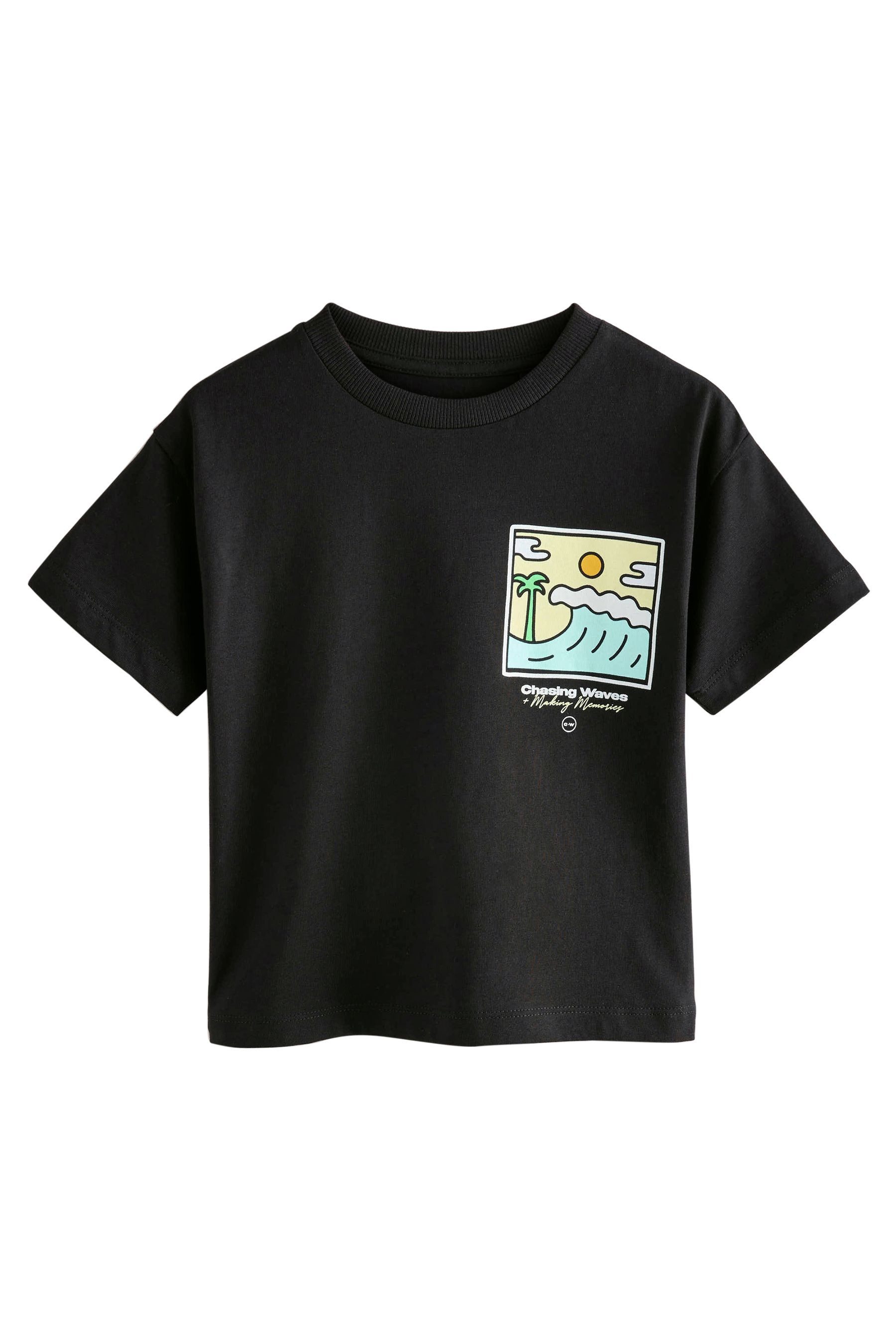 Next T-Shirt T-Shirt mit Rückenmotiv aus günstig online kaufen