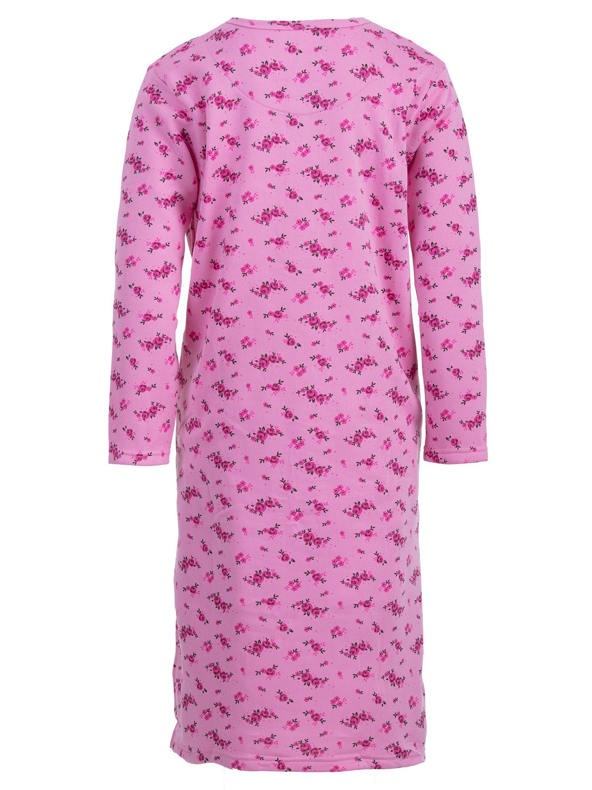 Lucky Nachthemd Thermo Nachthemd - Rosen