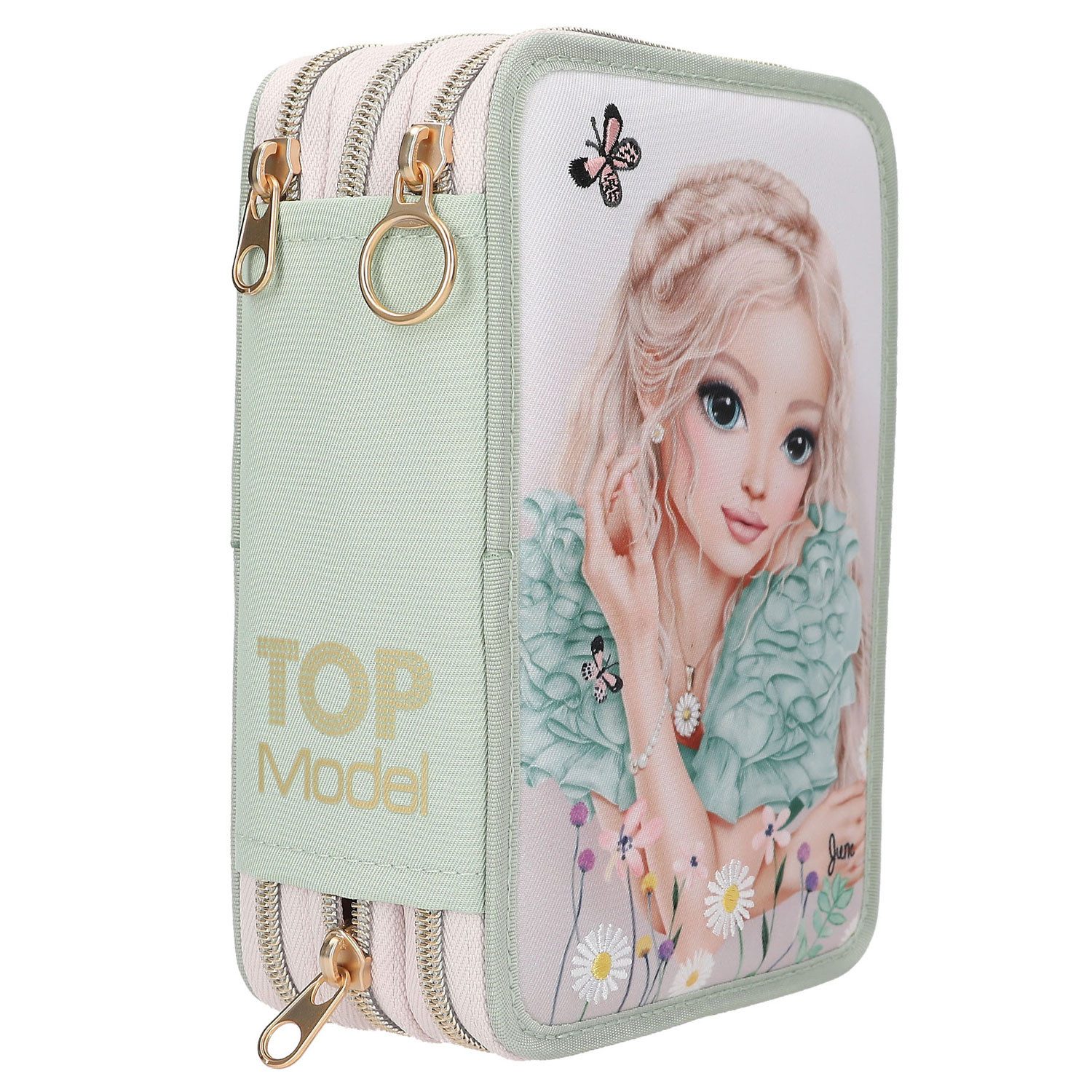Depesche Federtasche Depesche 3-Fach Federtasche TOPModel SUMMER FEELING – Bild 4 von 5