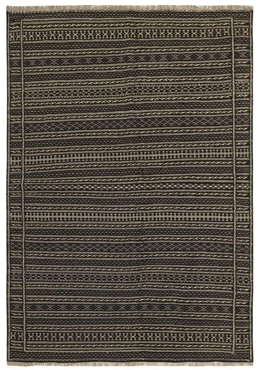 Orientteppich Kelim Fars Kordi 169x245 Handgewebter Orientteppich / Perserteppich, Nain Trading, rechteckig, Höhe: 4 mm