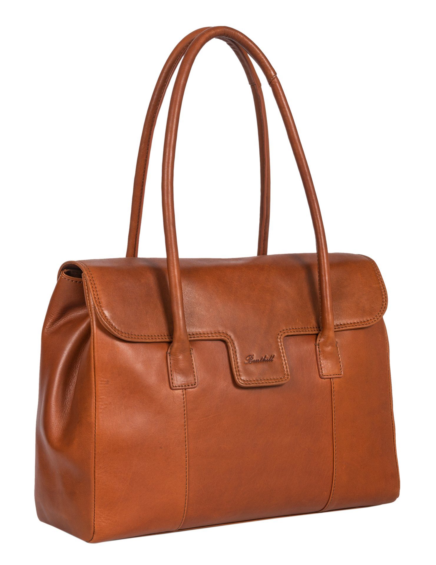 Benthill Henkeltasche Damen Echt Leder Handtasche Umhängetasche Vintage Bag günstig online kaufen
