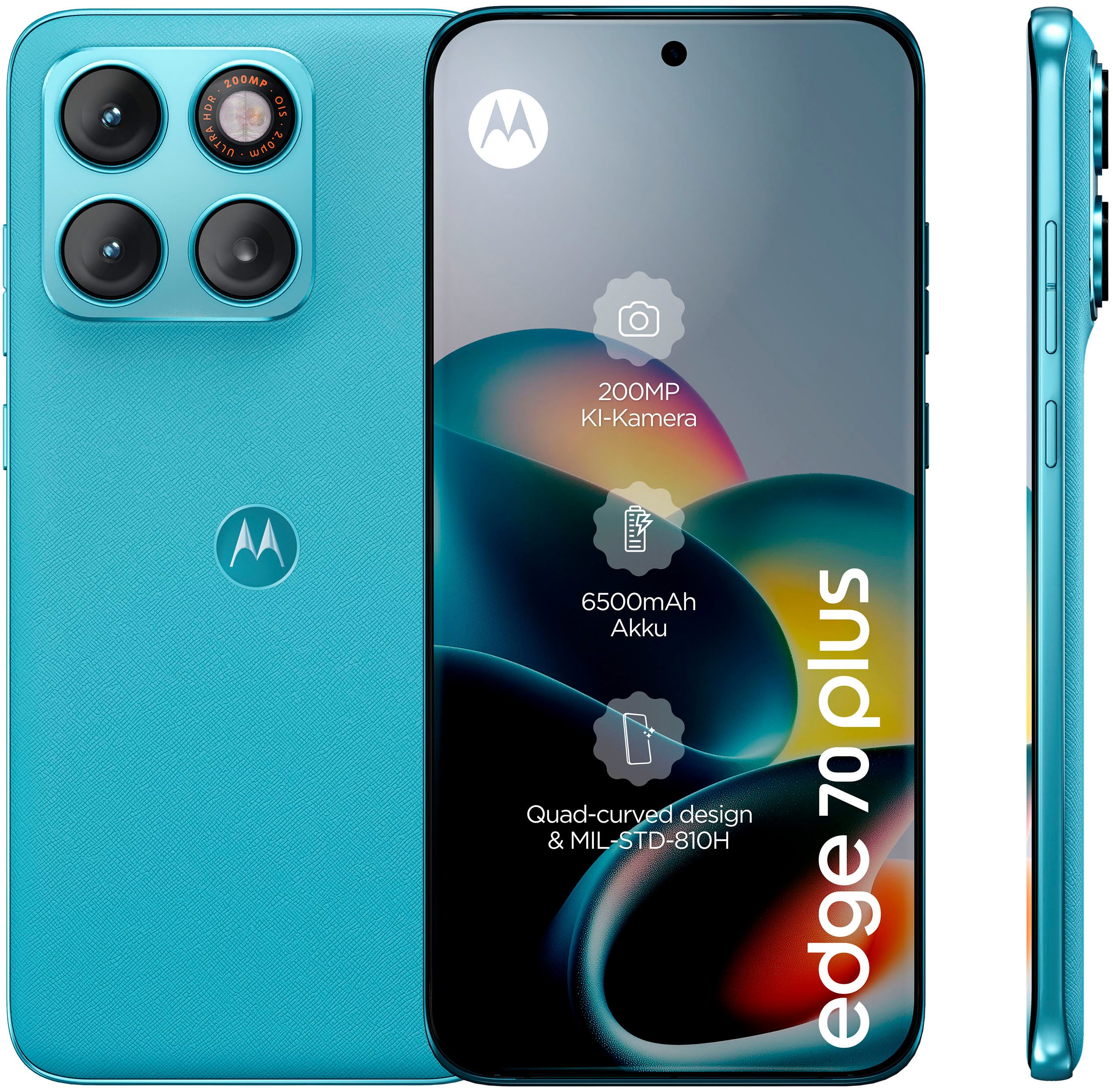 Motorola edge 70 plus 256GB Smartphone (17,22 cm/6,78 Zoll, 256 GB Speicherplatz, 201 MP Kamera)