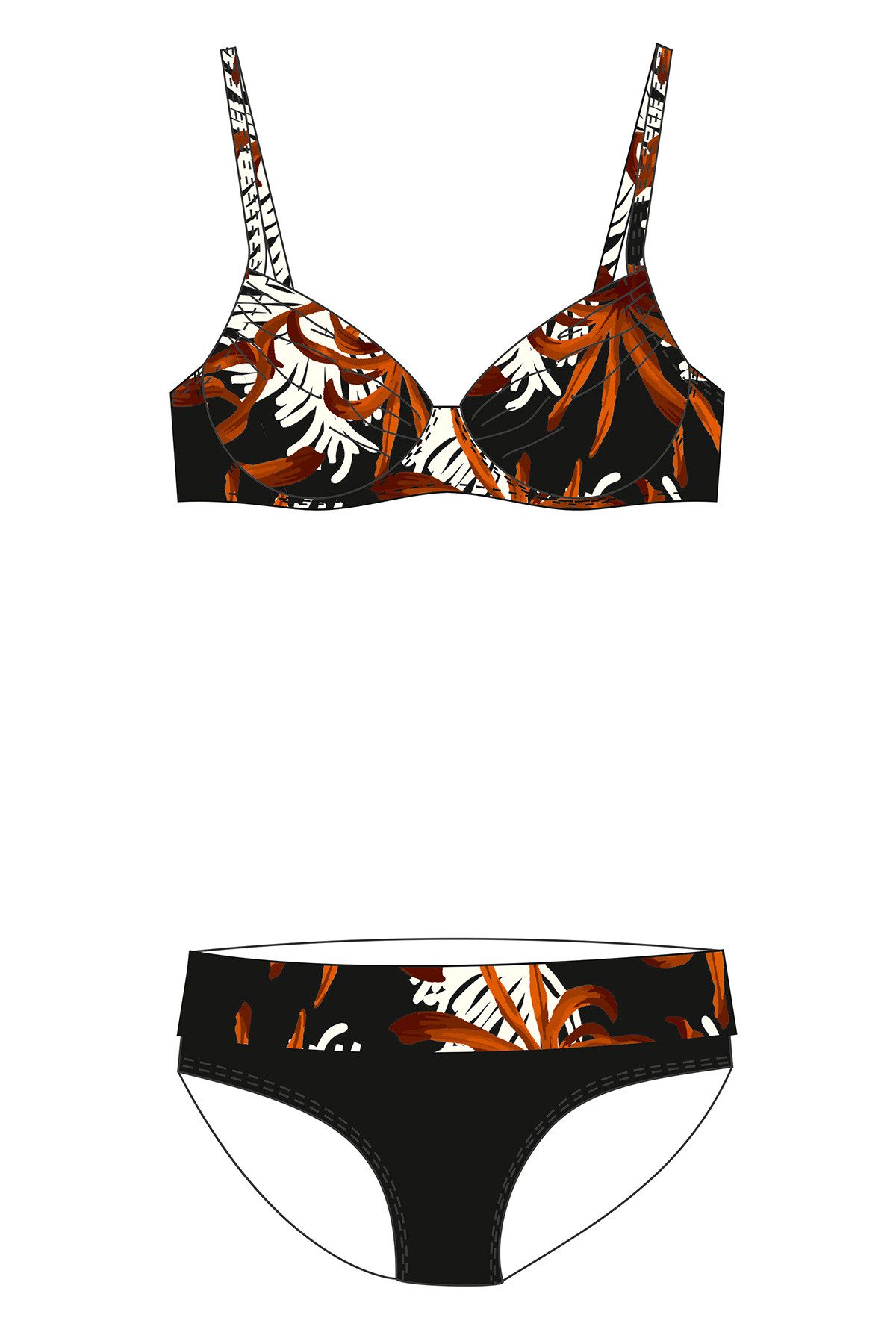 Fashy Bikini-Hose Damen Bikini WIE ABBILDUNG