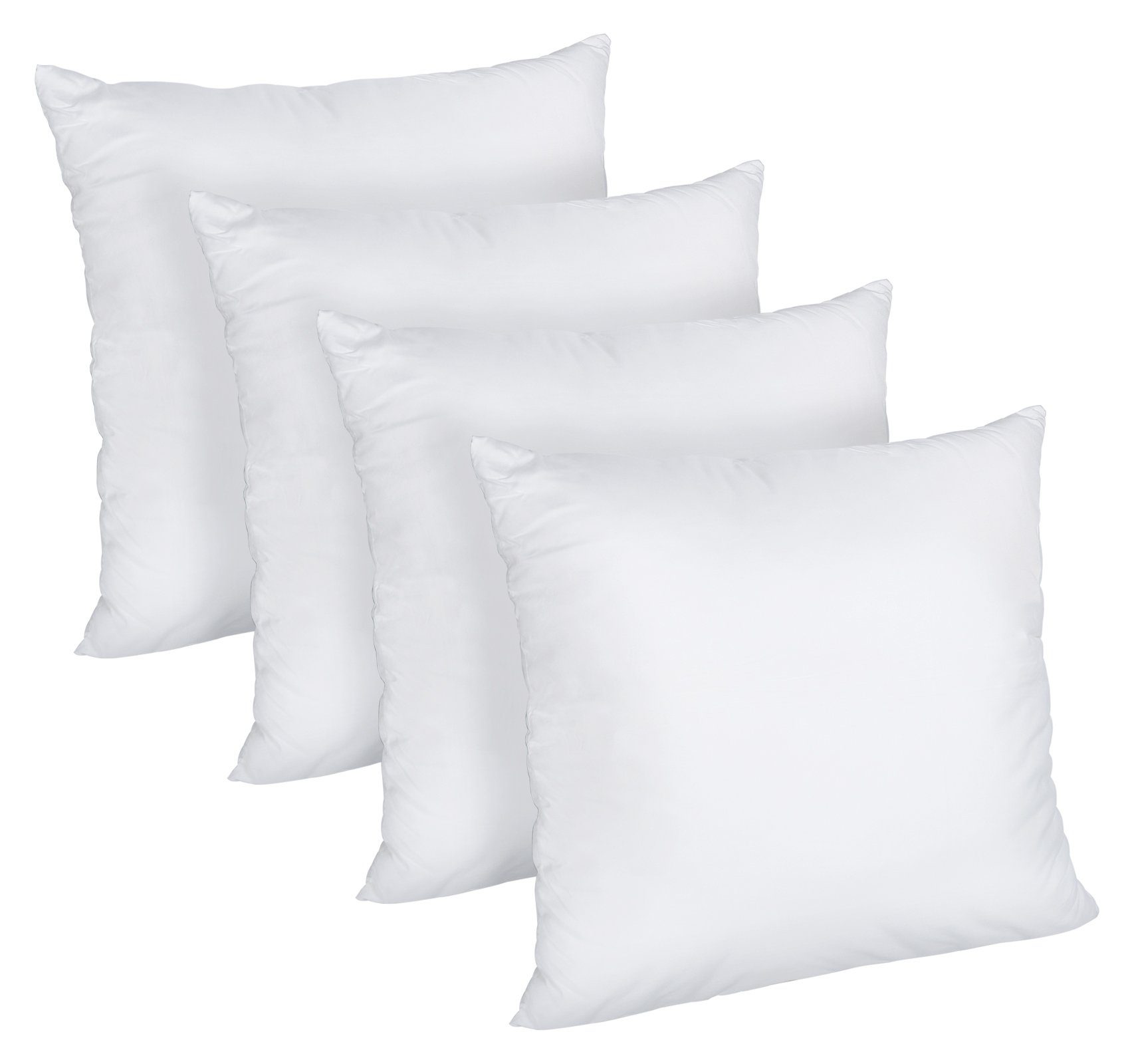 Palettenkissen 4 Stück 7D Polyester Kissenfüllung Sofakissen Innenkissen Zierkissen