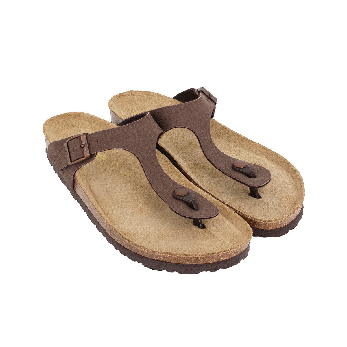 Rohde Alba Pantolette (1-tlg) Pantoletten - Verstellbare Schnalle, Flexible und langlebige Sohle