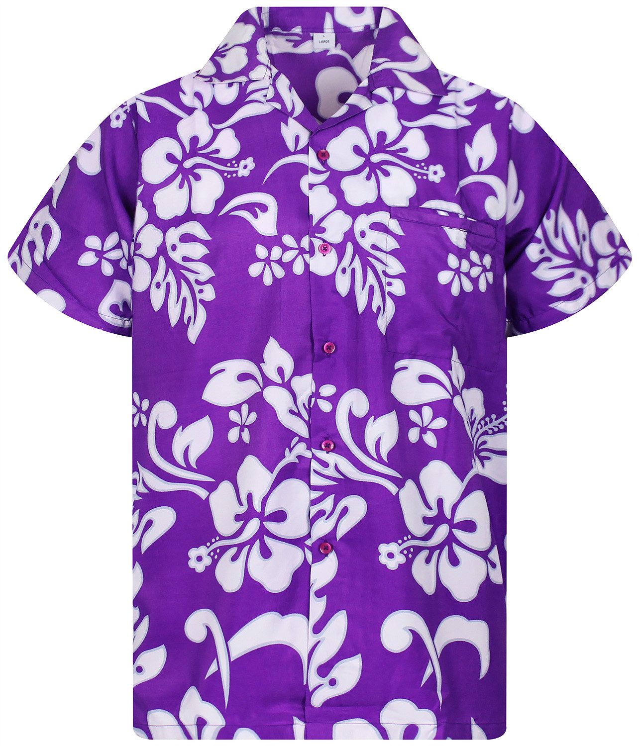 King Kameha Hawaiihemd Hibiscus Funky Hawaii-Hemd günstig online kaufen