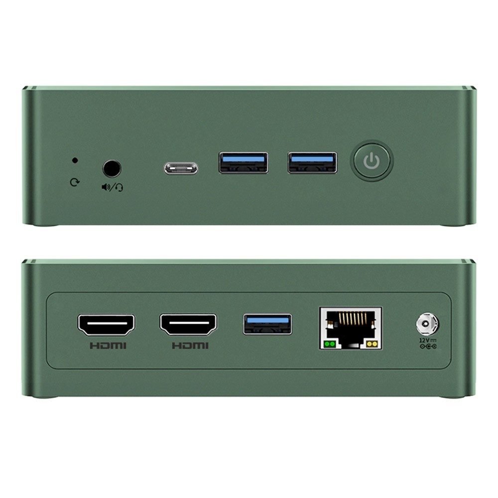 BMAX B6 Plus Intel Core i3-1000NG4 12GB+512GB Mini-PC (Intel I3, 12GB LPDDR4 512GB SSD, Windows 11 Pro, 5G WiFi)