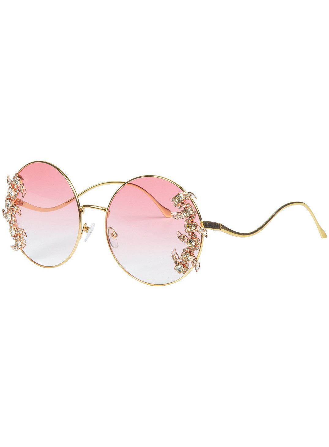 Metamorph Kostüm Diamond Tendril Brille rosa, Looking in the Sky with Diamonds