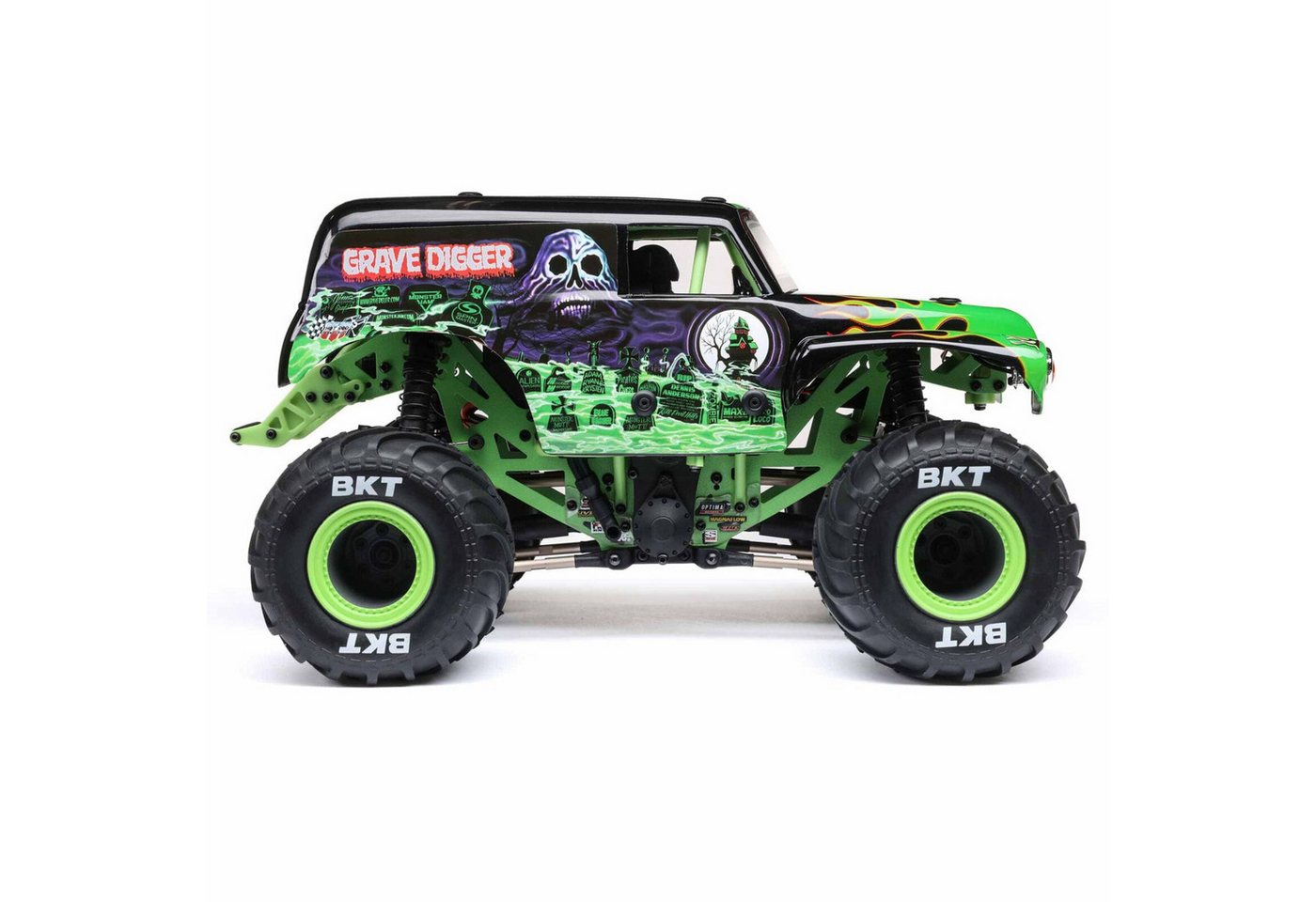 Thumbnail - Losi RC-Motorrad Losi RC Mini LMT 4x4 Monstertruck RTR Grave Digger 1:18