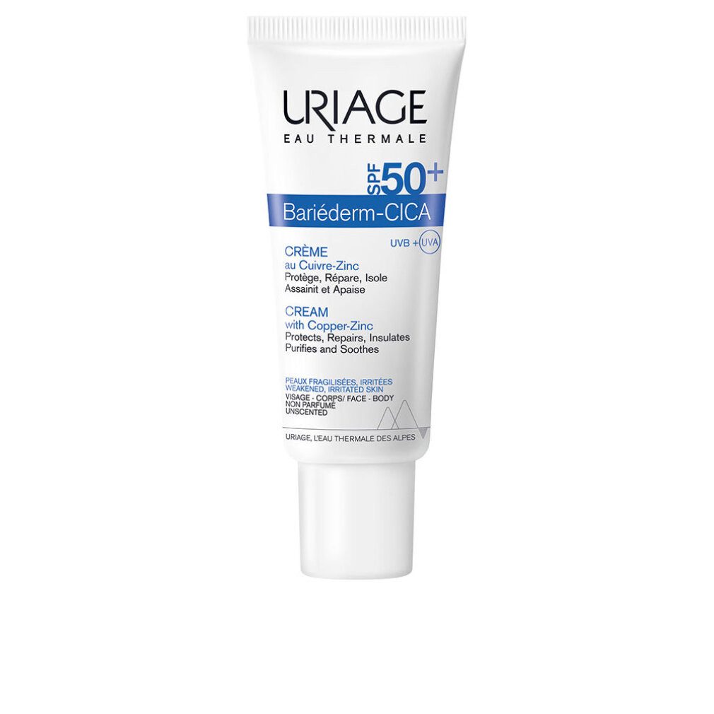 Uriage Körperpflegemittel Bariederm regenerierende Creme für rissige Haut SPF 50 40 ml