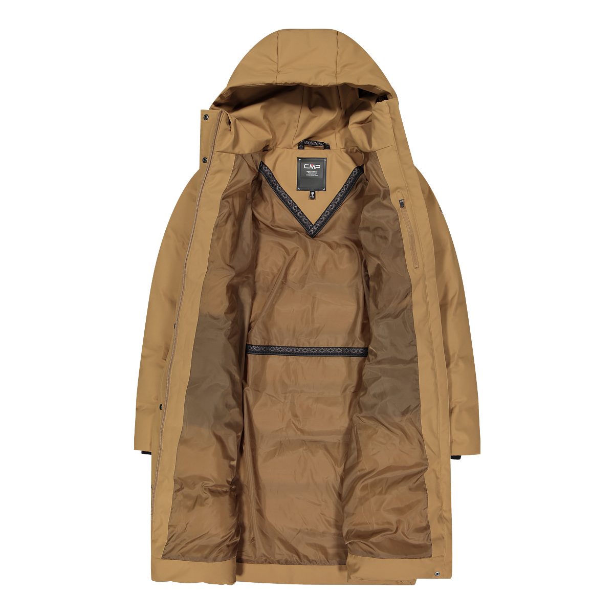 CMP Parka mit Kapuze, wasserabweisend, windabweisend, wärmend