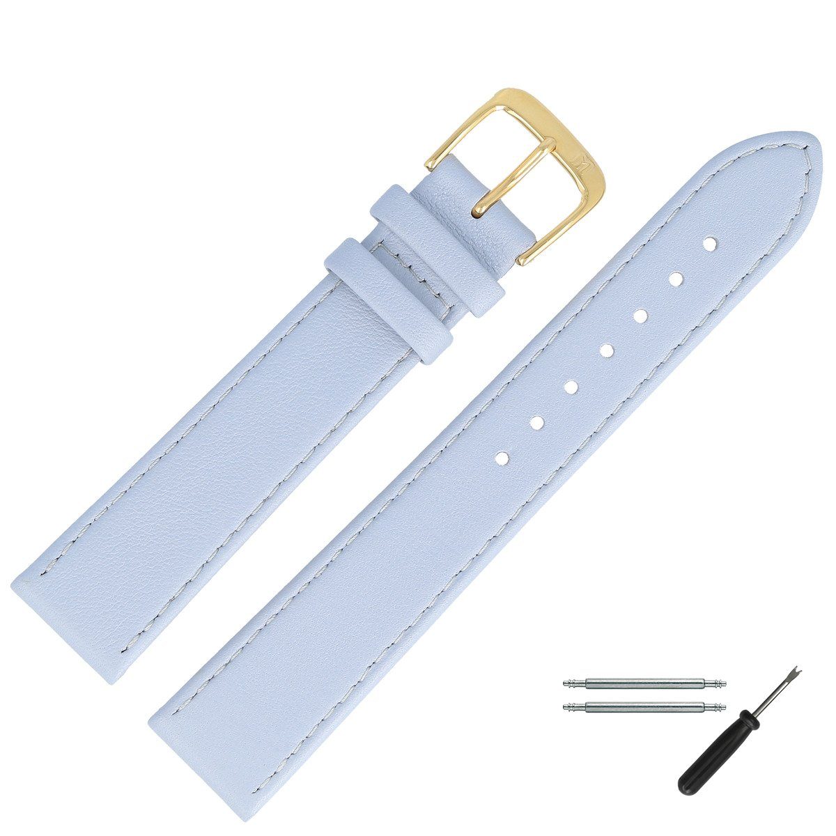 MARBURGER Uhrenarmband 20mm Leder