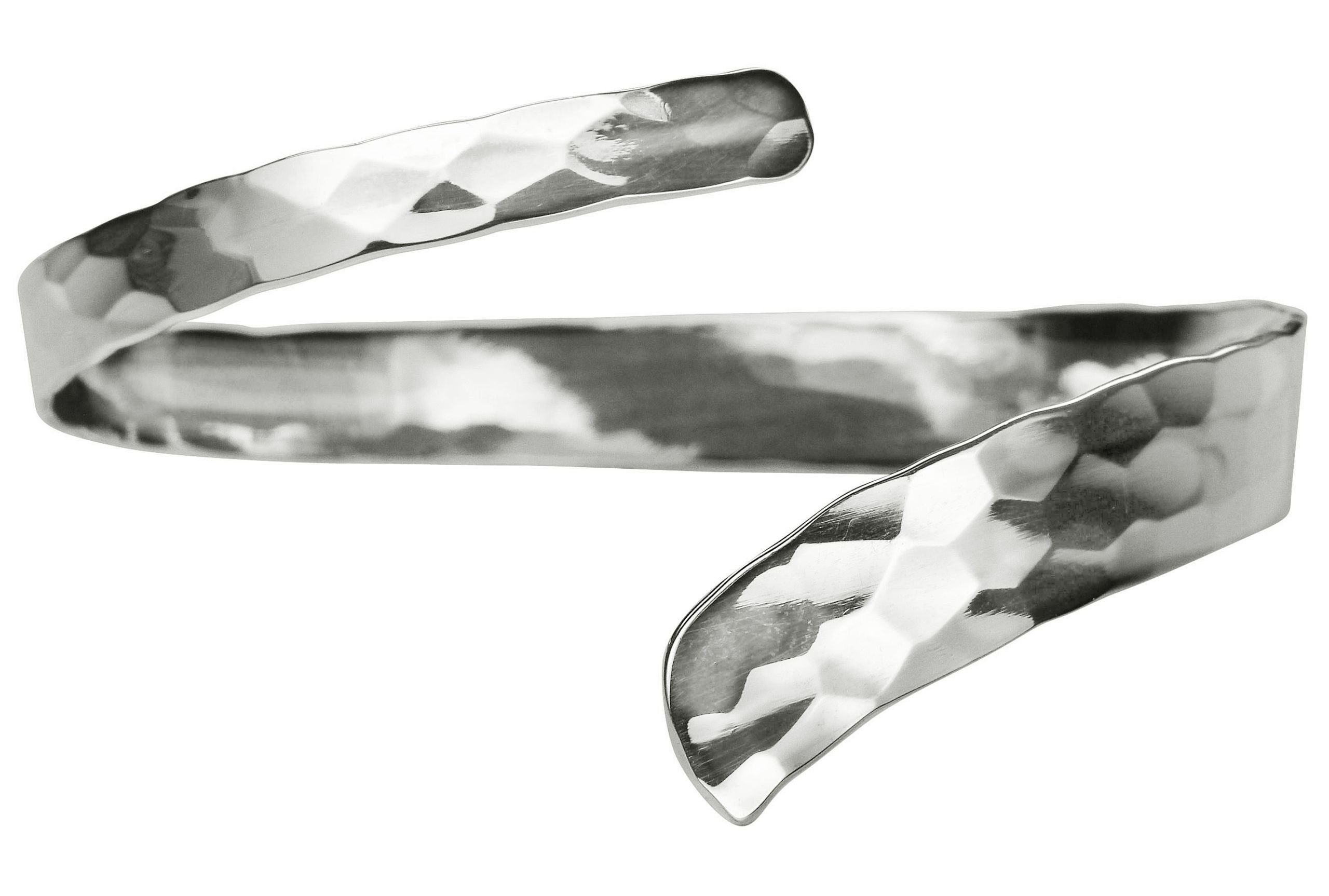 SILBERMOOS Armreif Armspange "Eleganter Begleiter", 925 Sterling Silber