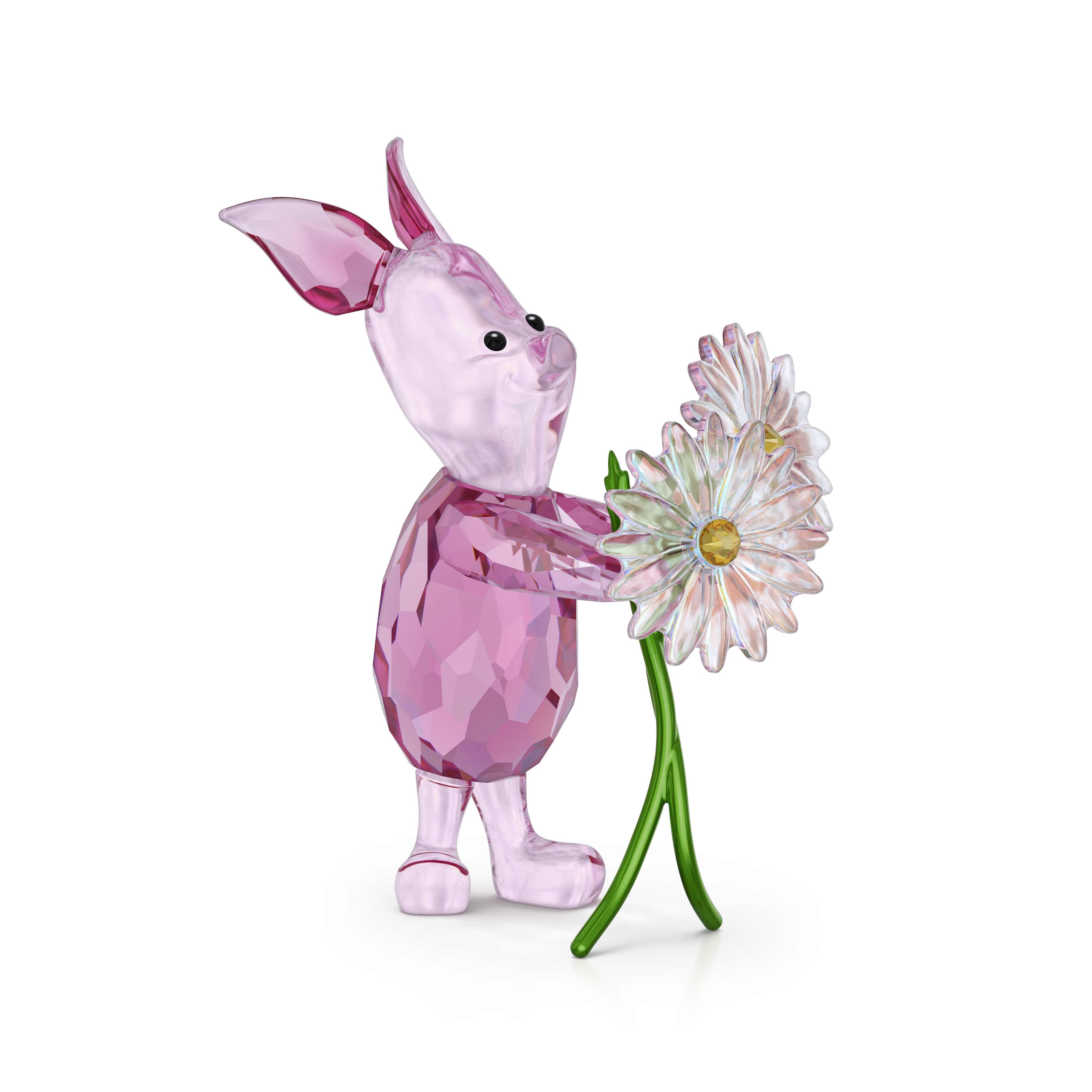 Swarovski Dekofigur Kristallfigur Sammelfigur WINNIE THE POOH PIGLET Ferkel (1 St), Swarovski® Kristall