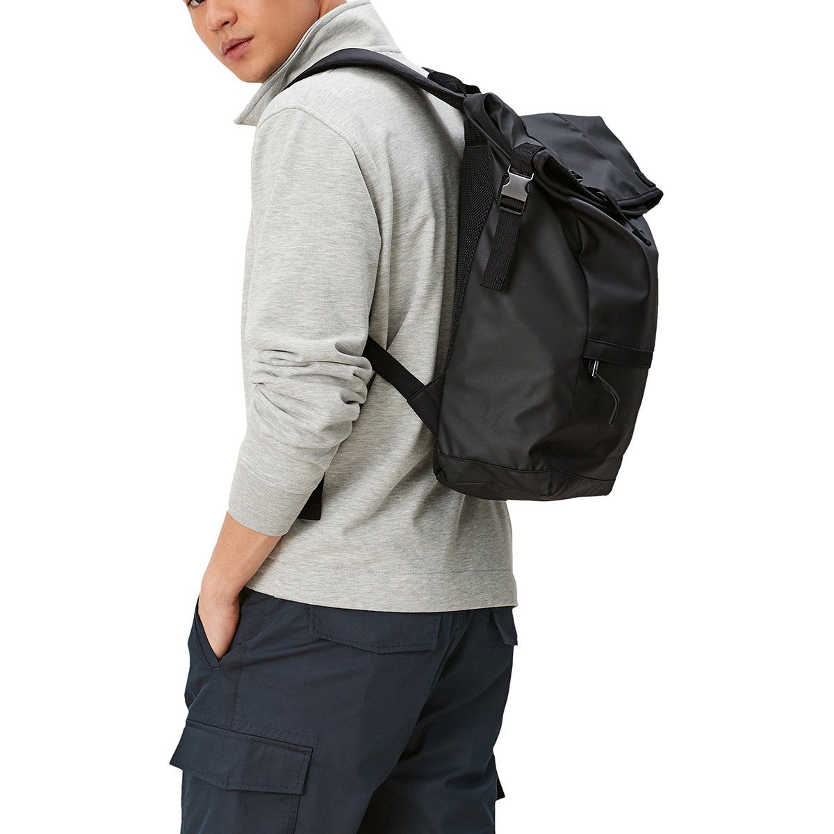s.Oliver Rucksack Rolltop Rucksack Rollup Daypack günstig online kaufen