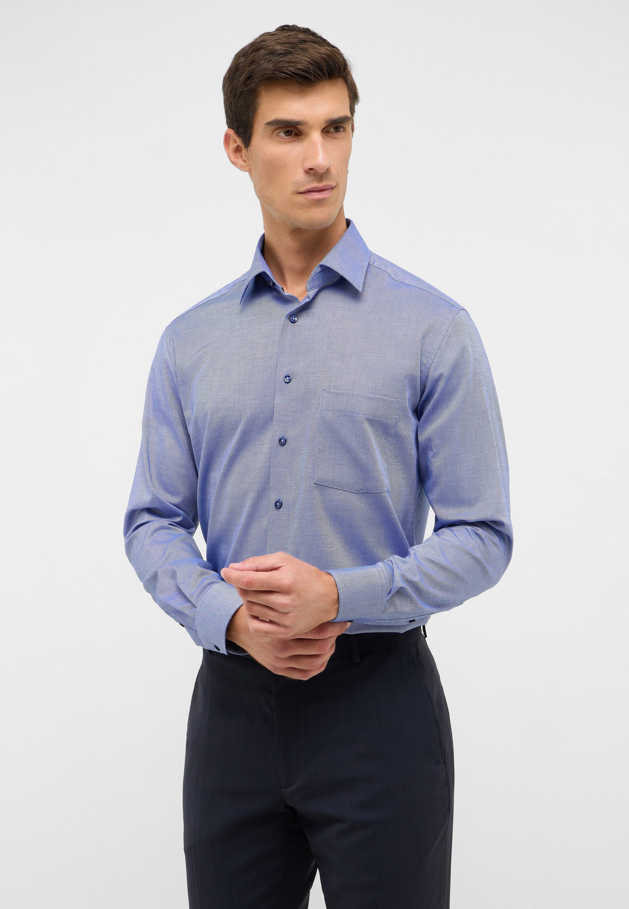 Eterna Langarmhemd MODERN FIT NON IRON günstig online kaufen