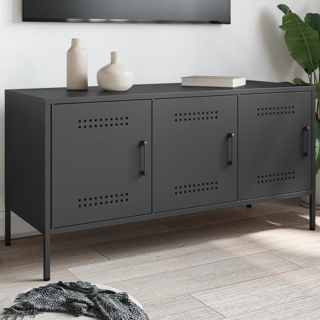 vidaXL TV-Schrank TV-Schrank Schwarz 100,5x39x50,5 cm günstig online kaufen