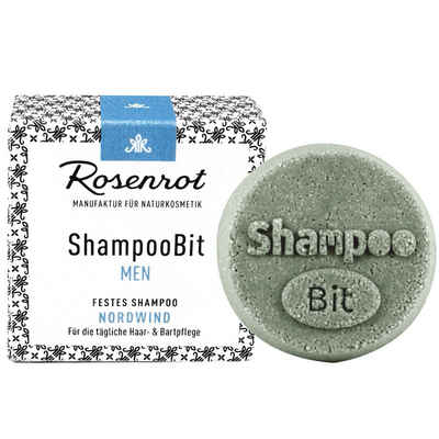 Rosenrot Haarshampoo Festes Shampoo Men Nordwind, 60 g