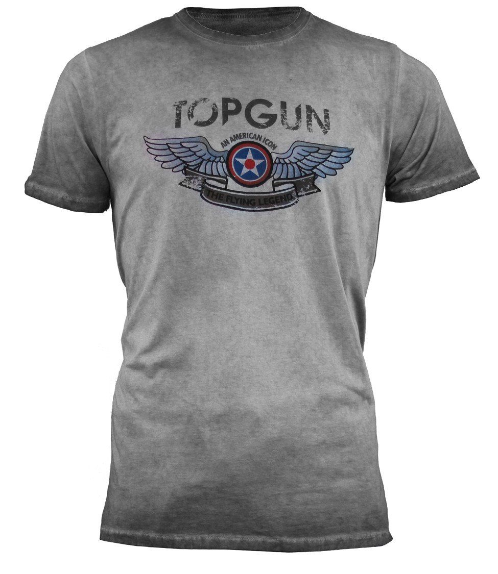 TOP GUN T-Shirt Construction TG20191039 grey