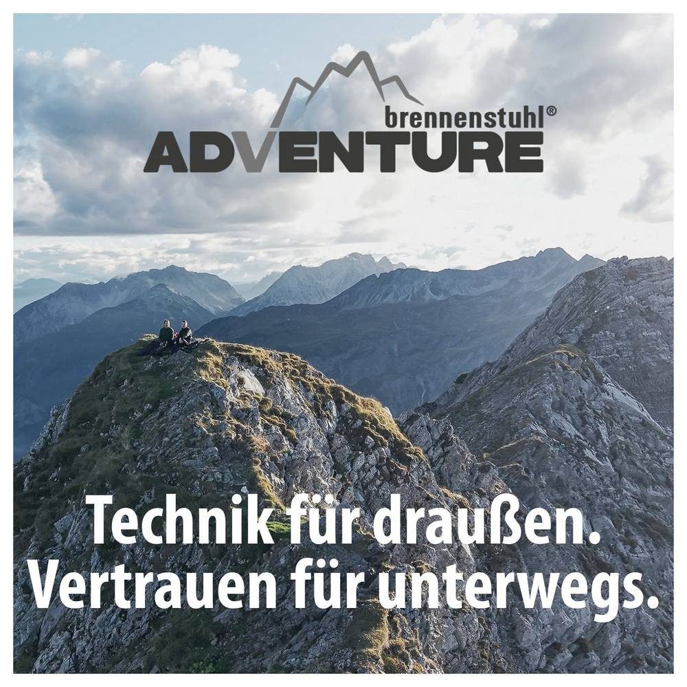 Brennenstuhl LED Laterne 1173740011 FL 100 A LED Camping-Laterne 30 lm akkubetrieben Schwarz