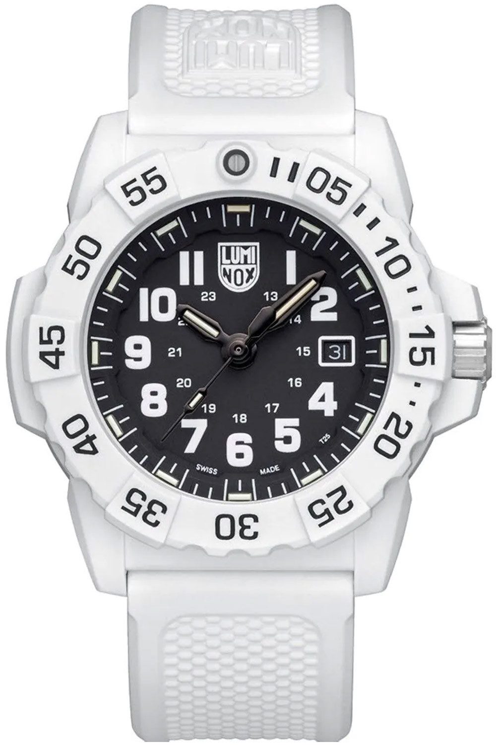 Luminox Taucheruhr Herren-Navy Seal Weiß/Schwarz