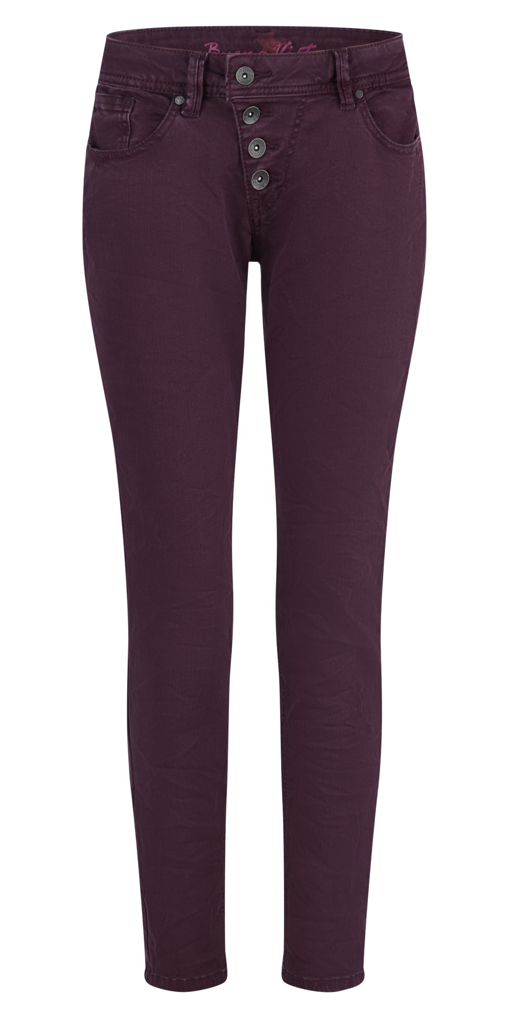 Buena Vista Stretch-Jeans BUENA VISTA MALIBU CROPPED dark berry 2410 B5826 4141.1347 - Stretch