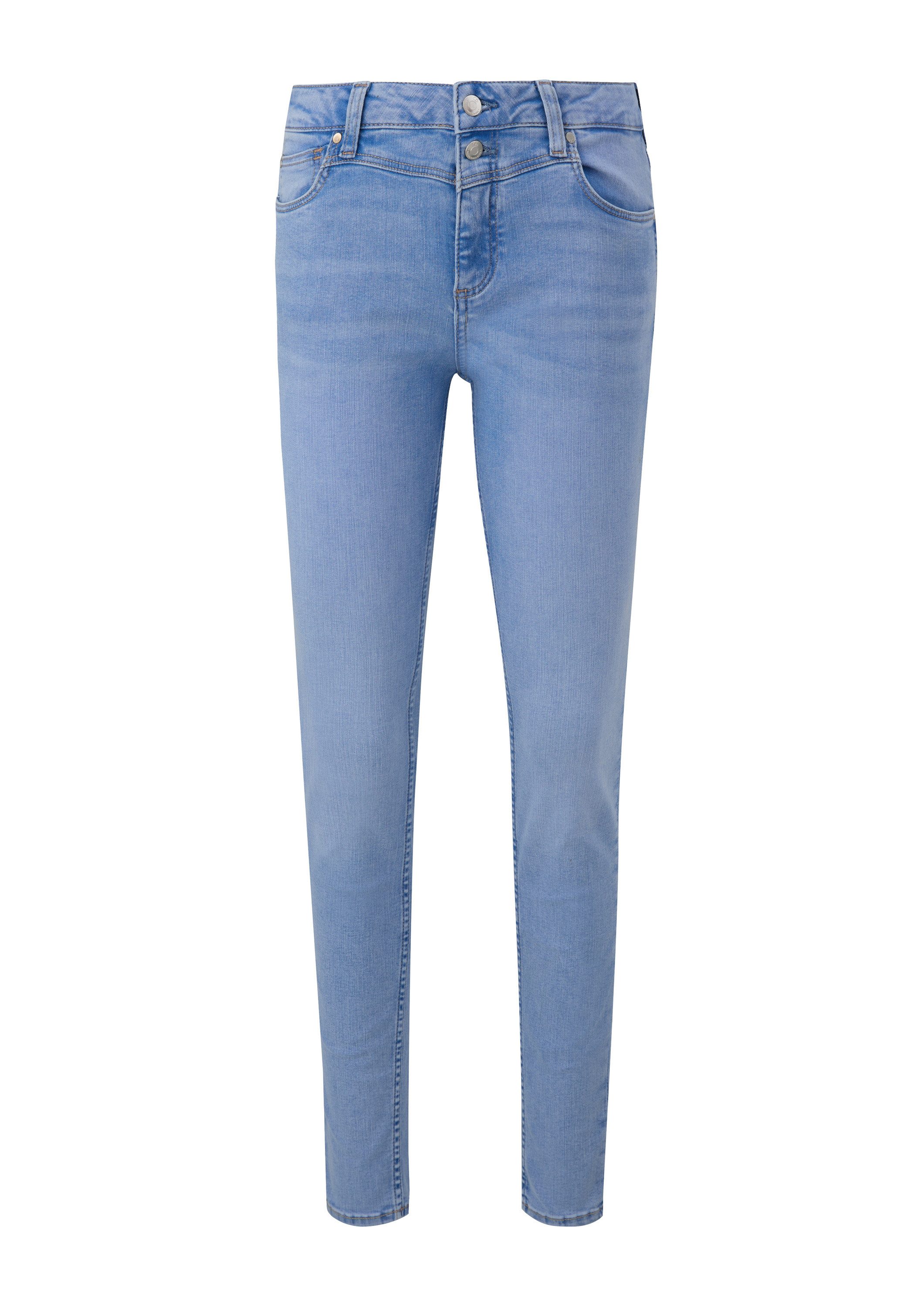 QS Skinny-fit-Jeans Jeans-Hose SADIE Jeans Sadie / Skinny Fit / Mid Rise / günstig online kaufen